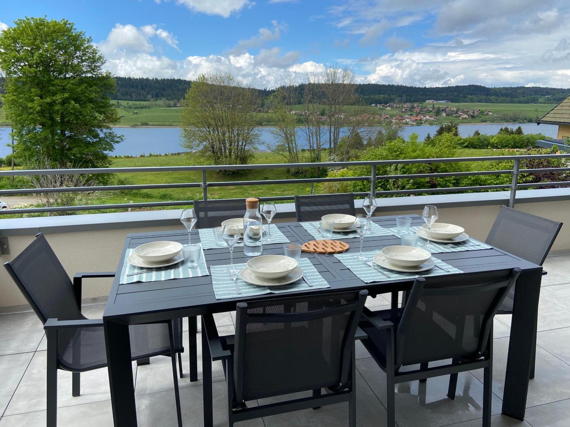 Duplex 6 Personnes, Vue Panoramique Sur Lac ماليبونسون المظهر الخارجي الصورة